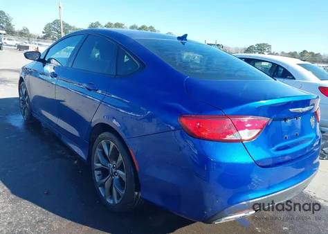 2015 Chrysler 200 S from USA, damaged, VIN 1C3CCCBGXFN572600